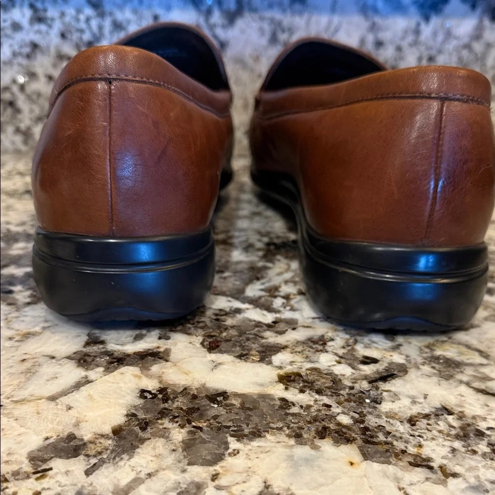 Cole Haan Men's Tan Leather Slip-On Loafers - Picture 6 of 11